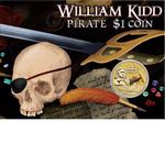 One Dollar 2011 William Kidd: Photo Coin, Tuvalu, One Dollar 2011 William Kidd / thumbnail