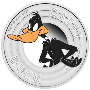 Tuvalu / Silver Half Ounce 2018 Daffy Duck - obverse photo