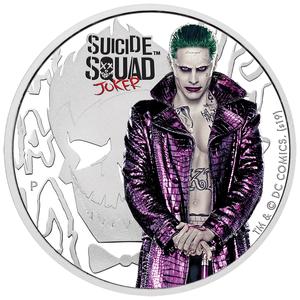 Tuvalu / Silver Ounce 2019 Suicide Squad - Joker - obverse photo