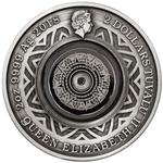 Silver Two Ounces 2018 Thermometer: Photo Coin, Tuvalu, Silver Two Ounces 2018 Thermometer / thumbnail