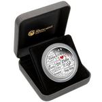 Silver Two Ounces 2016 Language of Love: Photo Coin, Tuvalu, Silver Two Ounces 2016 Language of Love / thumbnail