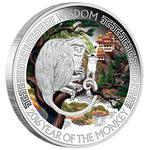Silver Ounce 2016 Good Fortune - Wealth: Photo Coin, Tuvalu, Silver Ounce 2016 Good Fortune - Wealth / thumbnail