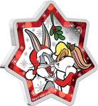 Tuvalu / Silver Ounce 2018 Christmas - Looney Tunes - reverse photo