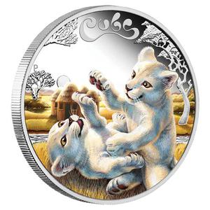 Tuvalu / Silver Half Ounce 2016 White Lion - reverse photo