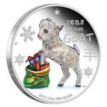 Silver Half Ounce 2015 Baby Goat: Photo Coin, Tuvalu, Silver Half Ounce 2015 Baby Goat / thumbnail