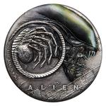 Silver Two Ounces 2019 Alien: Photo Coin, Tuvalu, Silver Two Ounces 2019 Alien / thumbnail