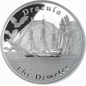 Tuvalu / Silver Ounce 2013 The Demeter - reverse photo