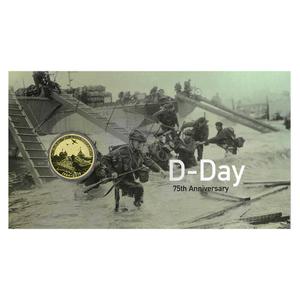 Tuvalu / One Dollar 2019 D-Day - obverse photo