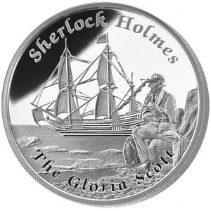 Tuvalu / Silver Ounce 2014 Gloria Scott - reverse photo