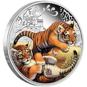 Tuvalu / Silver Half Ounce 2016 Tiger - reverse photo