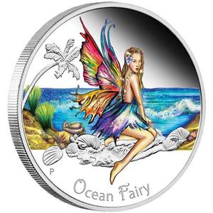 Tuvalu / Silver Half Ounce 2016 Ocean Fairy - reverse photo