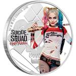 Silver Ounce 2019 Suicide Squad - Harley Quinn: Photo Coin, Tuvalu, Silver Ounce 2019 Suicide Squad - Harley Quinn / thumbnail