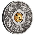 Silver Ounce 2020 Year of the Mouse Rotating Charm: Photo Coin, Tuvalu, Silver Ounce 2020 Year of the Mouse Rotating Charm / thumbnail