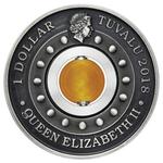 Silver Ounce 2018 Good Luck Charm: Photo Coin, Tuvalu, Silver Ounce 2018 Good Luck Charm / thumbnail