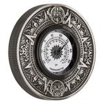 Silver Two Ounces 2018 Thermometer: Photo Coin, Tuvalu, Silver Two Ounces 2018 Thermometer / thumbnail