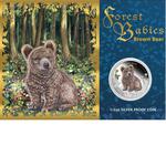 Silver Half Ounce 2013 Brown Bear: Photo Coin, Tuvalu, Silver Half Ounce 2013 Brown Bear / thumbnail