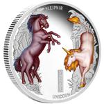 Silver Ounce 2014 Horses of Legend - Hippocamp: Photo Coin, Tuvalu, Silver Ounce 2014 Horses of Legend - Hippocamp / thumbnail