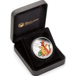 Silver Half Ounce 2012 Year of the Dragon: Photo Coin, Tuvalu, Silver Half Ounce 2012 Year of the Dragon / thumbnail