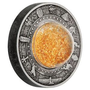 Tuvalu / Silver Two Ounces 2019 Treasures of Egypt - reverse photo