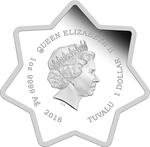 Tuvalu / Silver Ounce 2018 Christmas - Looney Tunes - obverse photo