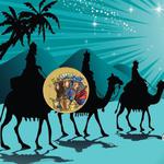 One Dollar 2016 Christmas - Three Wise Men: Photo Coin, Tuvalu, One Dollar 2016 Christmas - Three Wise Men / thumbnail