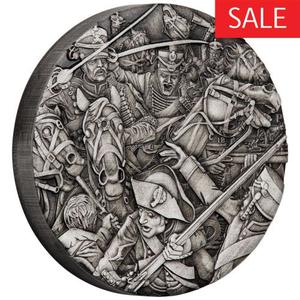 Tuvalu / Silver Two Ounces 2018 Hussars - reverse photo