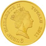 Gold Fifth-Ounce 2011 Year of the Rabbit - Success: Photo Coin, Tuvalu, Gold Fifth-Ounce 2011 Year of the Rabbit - Success / thumbnail