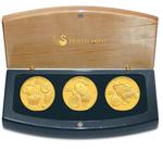 Gold Fifth-Ounce 2015 Year of the Goat - Longevity: Photo Coin, Tuvalu, Gold Fifth-Ounce 2015 Year of the Goat - Prosperity / thumbnail