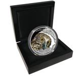 Silver Ounce 2018 Endangered and Extinct - Powerful Owl: Photo Coin, Tuvalu, Silver Ounce 2018 Powerful Owl / thumbnail