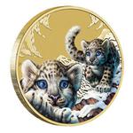 One Dollar 2016 Snow Leopard: Photo Coin, Tuvalu, One Dollar 2016 Snow Leopard / thumbnail