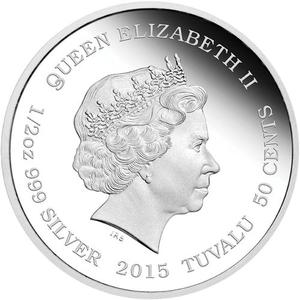 Tuvalu / Silver Half Ounce 2015 Snow Fairy - obverse photo