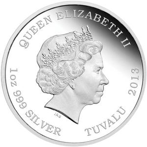 Tuvalu / Silver Ounce 2013 Werewolf - obverse photo