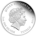Silver Ounce 2013 Werewolf: Photo Coin, Tuvalu, Silver Ounce 2013 Werewolf / thumbnail