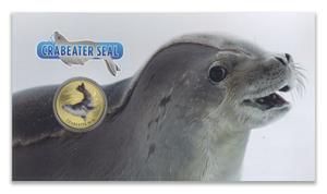 Tuvalu / One Dollar 2018 Crabeater Seal - obverse photo