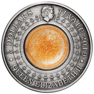 Tuvalu / Silver Two Ounces 2019 Treasures of Egypt - obverse photo