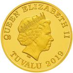 Gold Fifth-Ounce 2019 Year of the Pig - Prosperity: Photo Coin, Tuvalu, Gold Fifth-Ounce 2019 Year of the Pig - Prosperity / thumbnail