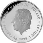 Tuvalu / Silver Ounce 2025 C-Day 50th Anniversary - obverse photo