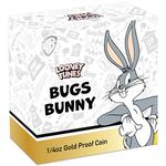 Gold Quarter Ounce 2019 Looney Tunes - Bugs Bunny: Photo Coin, Tuvalu, Gold Quarter Ounce 2019 Looney Tunes - Bugs Bunny / thumbnail