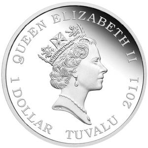 Tuvalu / Silver Ounce 2011 Santa Maria - obverse photo