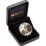 Silver Half Ounce 2014 Asian Elephant: Photo Coin, Tuvalu, Silver Half Ounce 2014 Asian Elephant / thumbnail