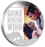 Silver Ounce 2019 Gone with the Wind: Photo Coin, Tuvalu, Silver Ounce 2019 Gone with the Wind / thumbnail