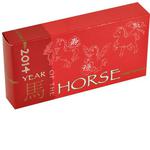Gold Fifth-Ounce 2014 Year of the Horse - Longevity: Photo Coin, Tuvalu, Gold Fifth-Ounce 2014 Year of the Horse - Prosperity / thumbnail