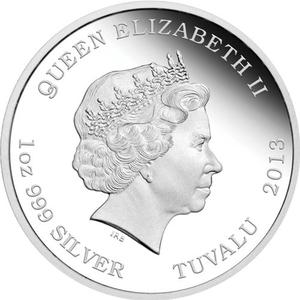 Tuvalu / Silver Ounce 2013 Griffin - obverse photo