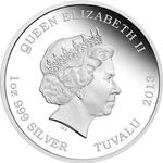 Silver Ounce 2013 Griffin: Photo Coin, Tuvalu, Silver Ounce 2013 Griffin / thumbnail