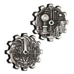 Silver Ounce 2018 Evolution of Industry - Steam: Photo Coin, Tuvalu, Silver Two Ounces 2018 Evolution of Industry - Steam / thumbnail