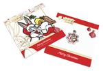 Silver Ounce 2018 Christmas - Looney Tunes: Photo Coin, Tuvalu, Silver Ounce 2018 Looney Tunes - Christmas Tree / thumbnail