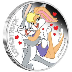 Tuvalu / Silver Ounce 2019 Lovestruck - reverse photo