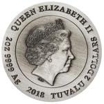 Silver Two Ounces 2018 Vikings: Photo Coin, Tuvalu, Silver Two Ounces 2018 Vikings / thumbnail