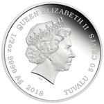 Silver Half Ounce 2018 Sylvester the Cat: Photo Coin, Tuvalu, Silver Half Ounce 2018 Sylvester the Cat / thumbnail