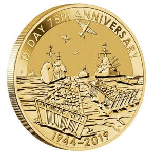 Tuvalu / One Dollar 2019 D-Day Anniversary - obverse photo